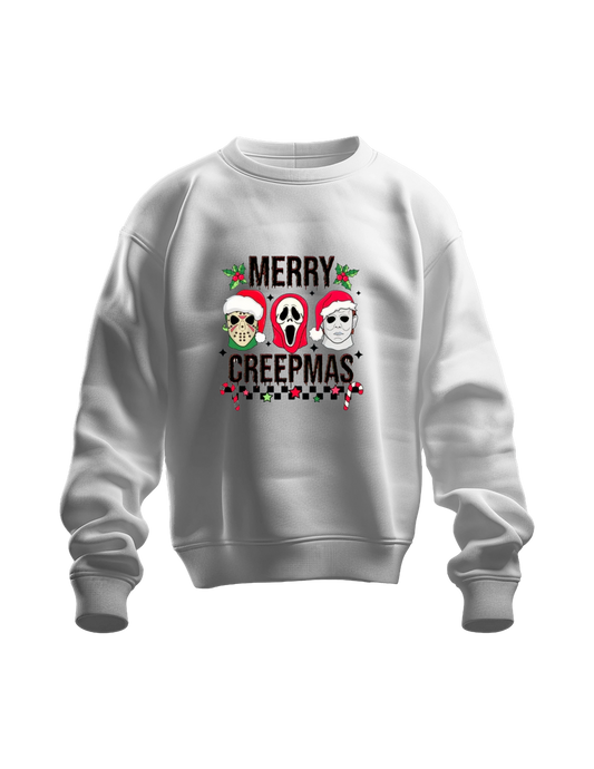 🎄Merry Creepmas Crewneck Christmas Sweater 🎄