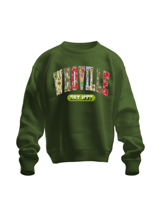 Whoville Christmas Crewneck Sweater